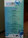 Image of agenda at ASTC 2011